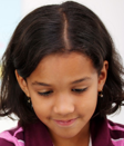 A person smiling at the camera