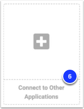 Connect to Other Applications, labeled as step 6.