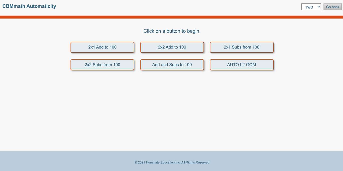 Image displays an example question as the student would see it.